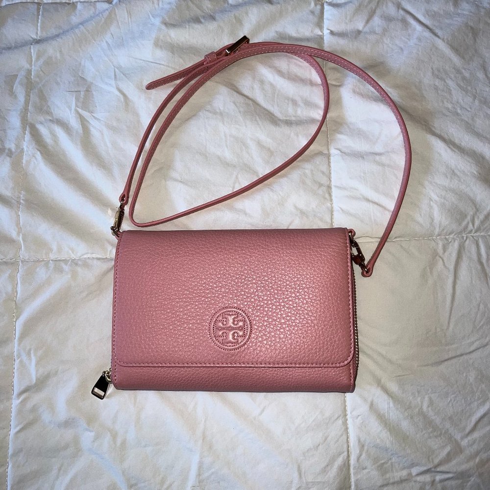 Pink Tory Burch Crossbody Purse